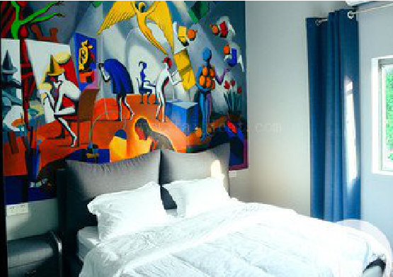  固始对于酒店的墙体彩绘而言更注重哪些方面？