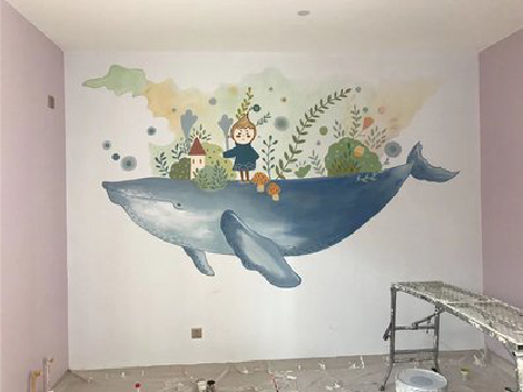  固始手绘墙的特点及优势。